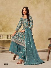 Ethereal Net Suit Set - Aanaya Vol 235 | For Weddings & Festivals 235D