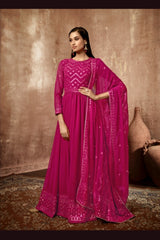 Fiona Simran Pink Anarkali