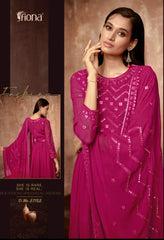 Fiona Simran Pink Anarkali