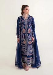 SABLE VOGUE LUXURY LAWN '25 | Embroidered Formal Dress Ensemble | Code: SL-07-25-V2