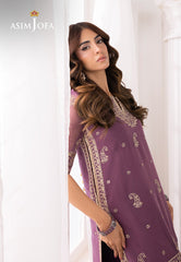 AJIZL-16 EMBROIDERED CHIFFON UNSTITCHED 3 PCS