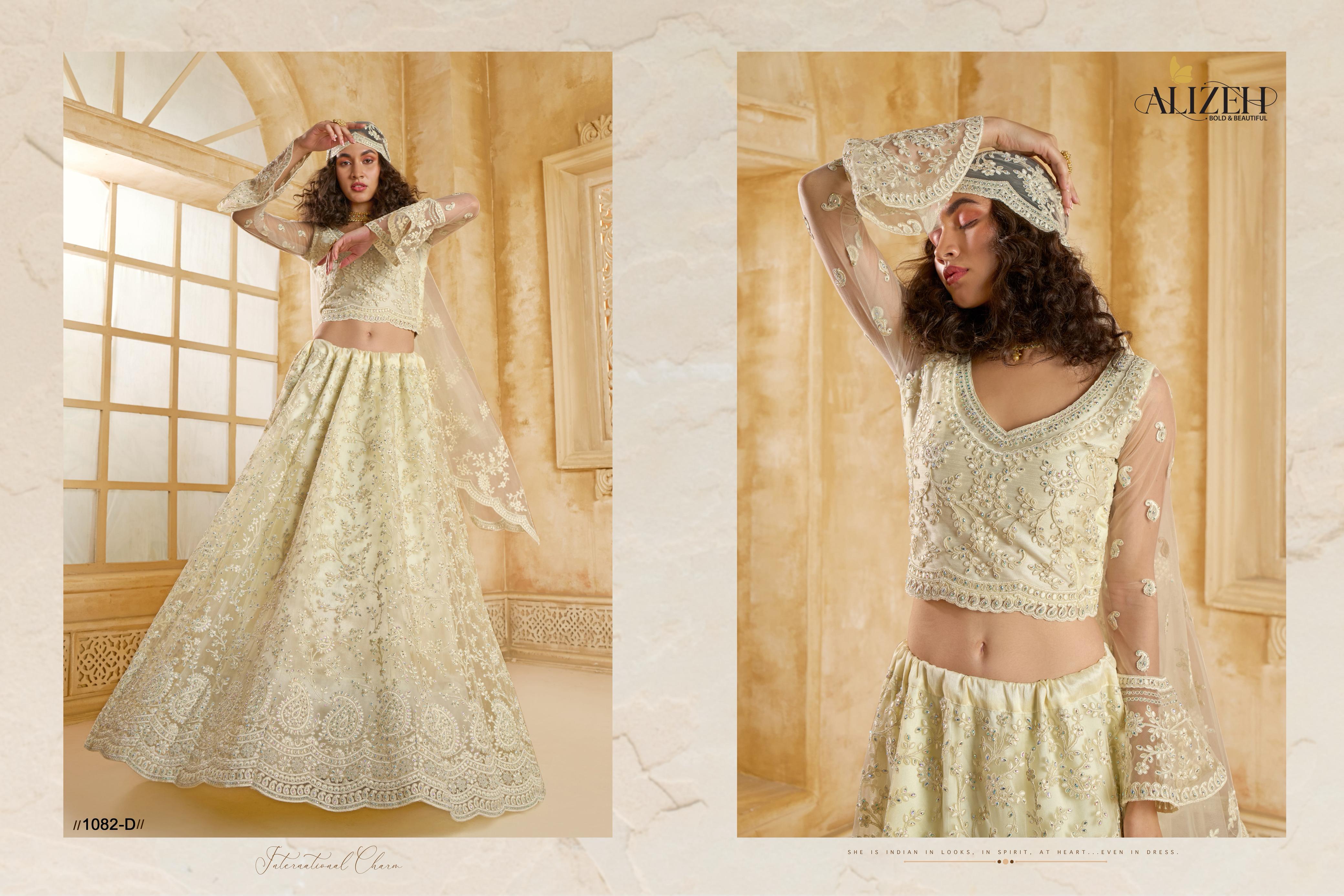 Designer Lehenga Set Alizeh 1082-D