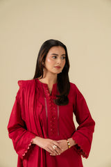 3 Piece Embroidered Lawn Suit