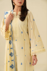 3 Piece Embroidered Lawn Suit