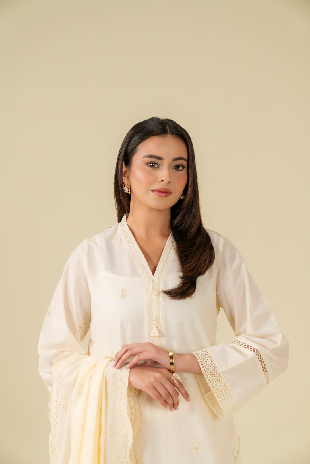 3 Piece Embroidered Lawn Suit