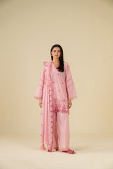 3 Piece Embroidered Lawn Suit