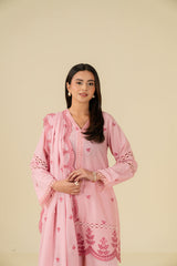 3 Piece Embroidered Lawn Suit