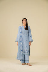3 Piece Embroidered Lawn Suit