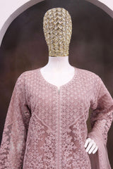 Sana by Sayuri - A New Hue of Opulence | Semi-Stitched Palazzo Suit 5819-C