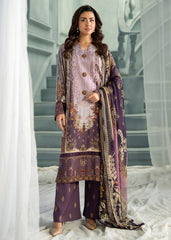 Meerak Embroidered Linen 25 Lavender Dream