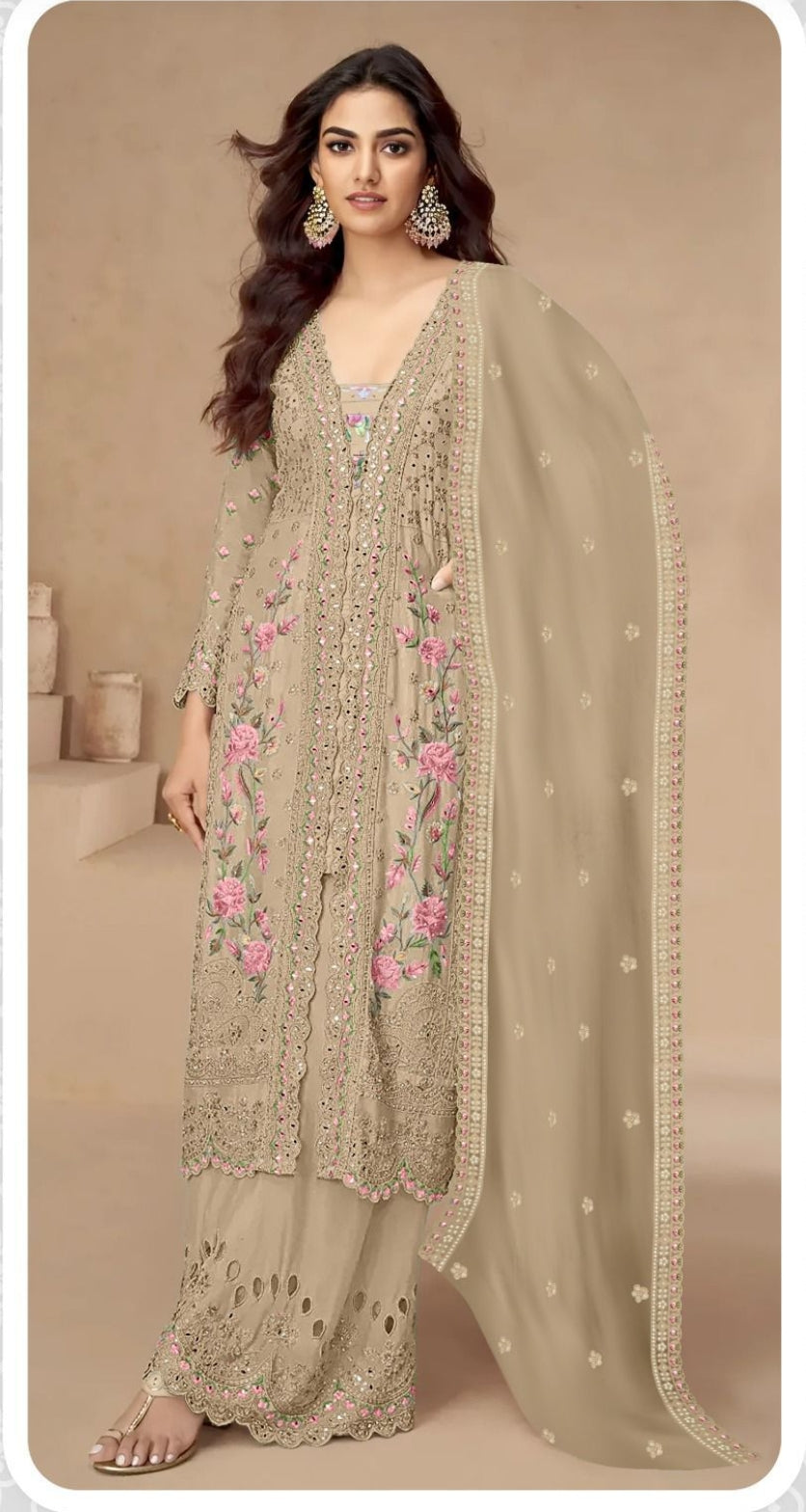 The HANIYA PLAZZO Readymade Collection C